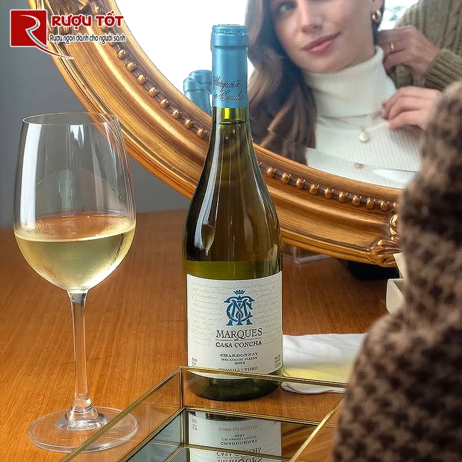 Vang Chile Marques de Casa Concha Chardonnay