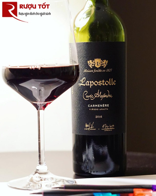vang chileLapostolle Carmenere Cuvee Alexandre