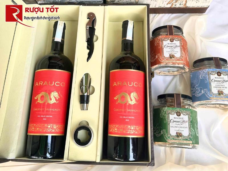 Vang đỏ Arauco Dragon