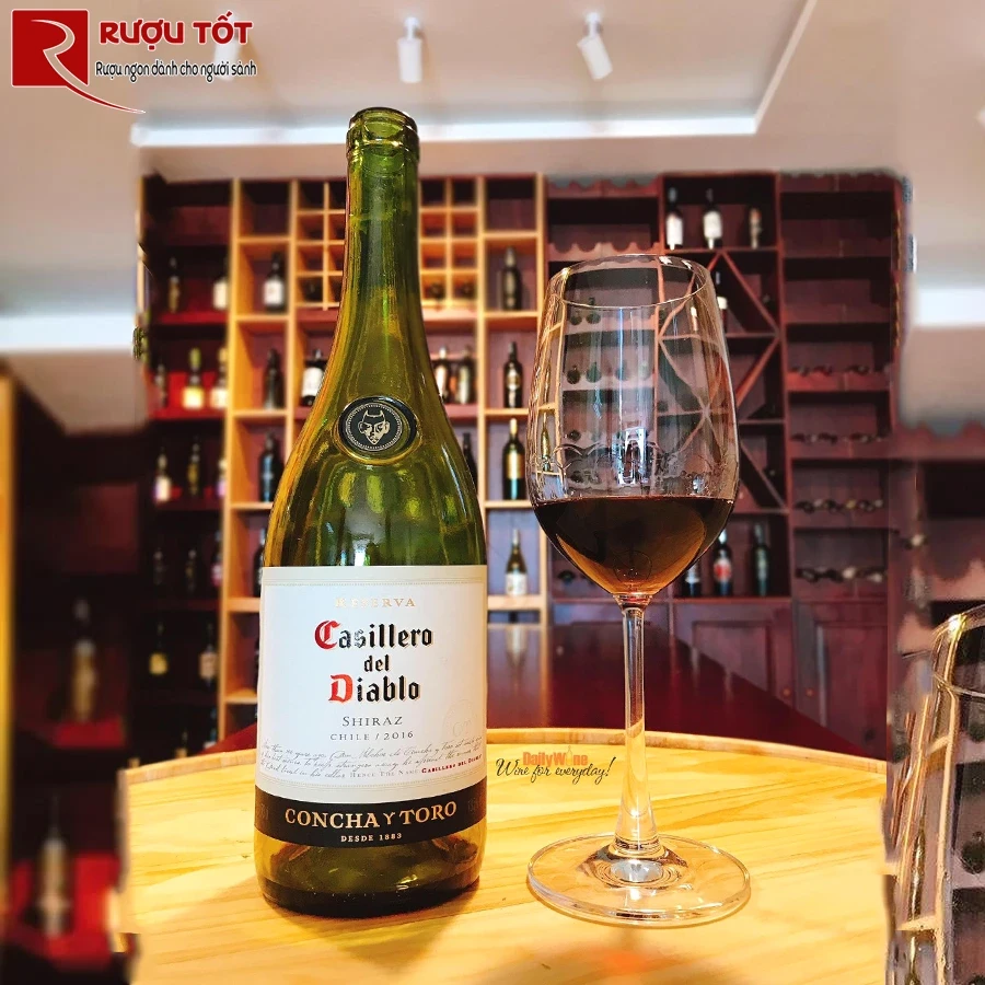 Vang đỏ Casillero Del Diablo Shiraz