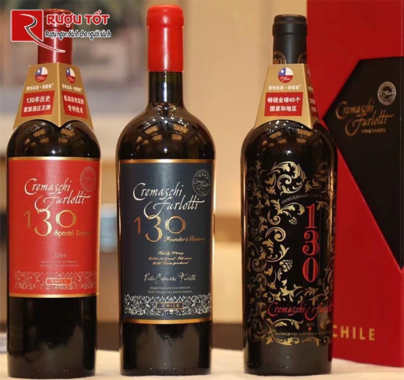 Vang đỏ Cremaschi Furlotti 130