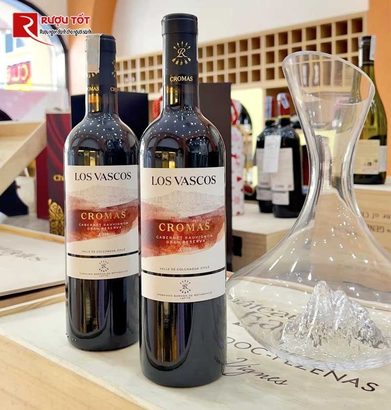 Vang đỏ Los Vascos Cromas