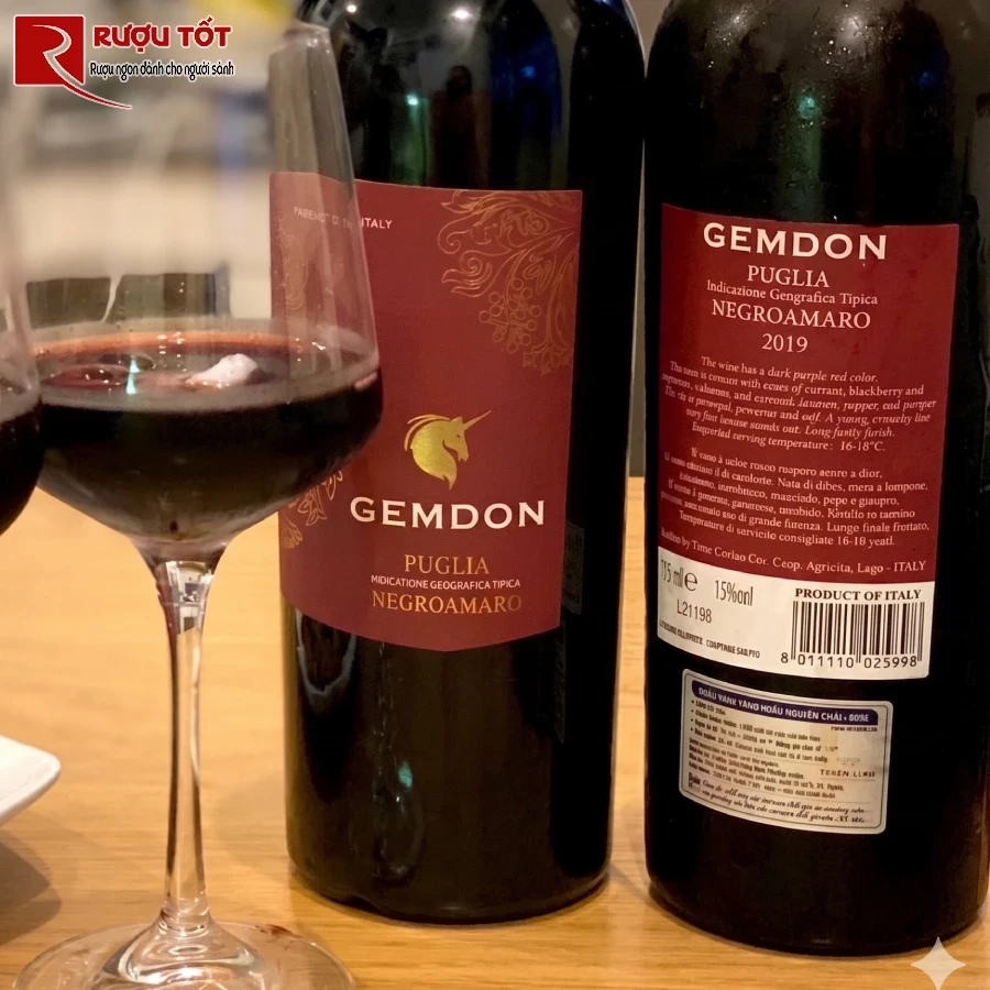 Gemdon Negroamaro Puglia