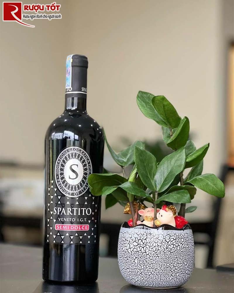 Rượu vang Spartito Semi Dolce