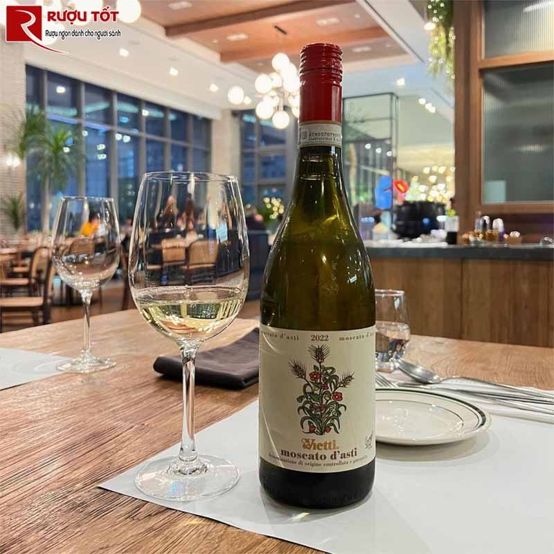 Rượu Vang Vietti Moscato DAsti