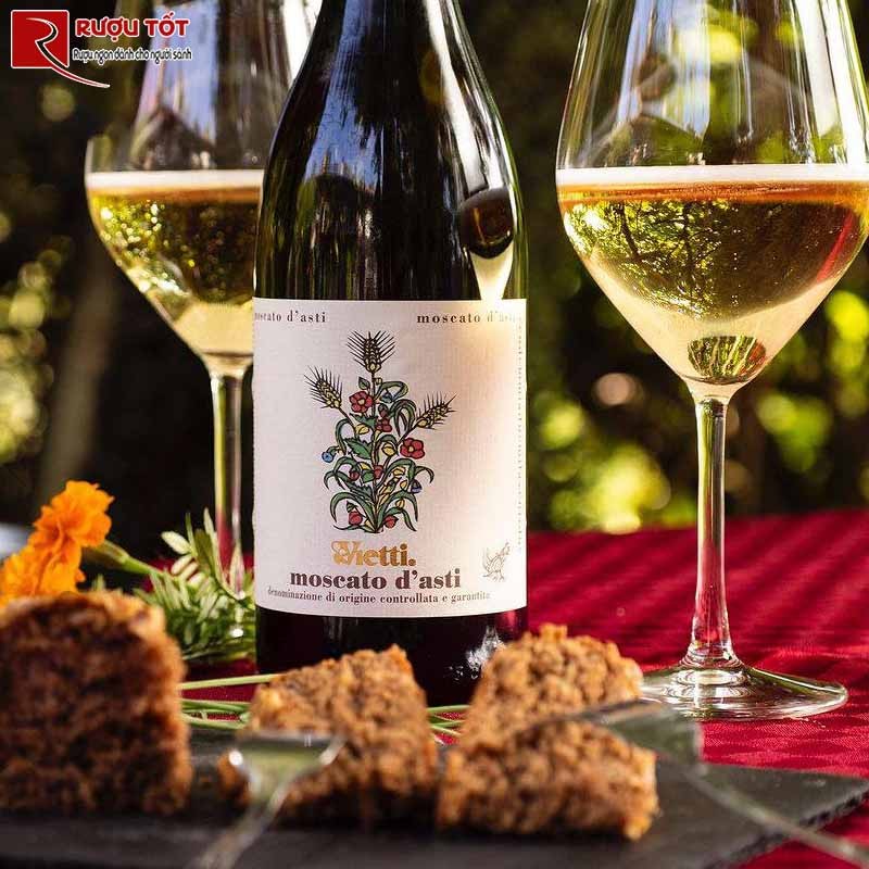 Vang trắng Vietti Moscato DAsti