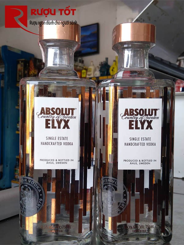 Absolut Elyx Vodka nhập khẩu
