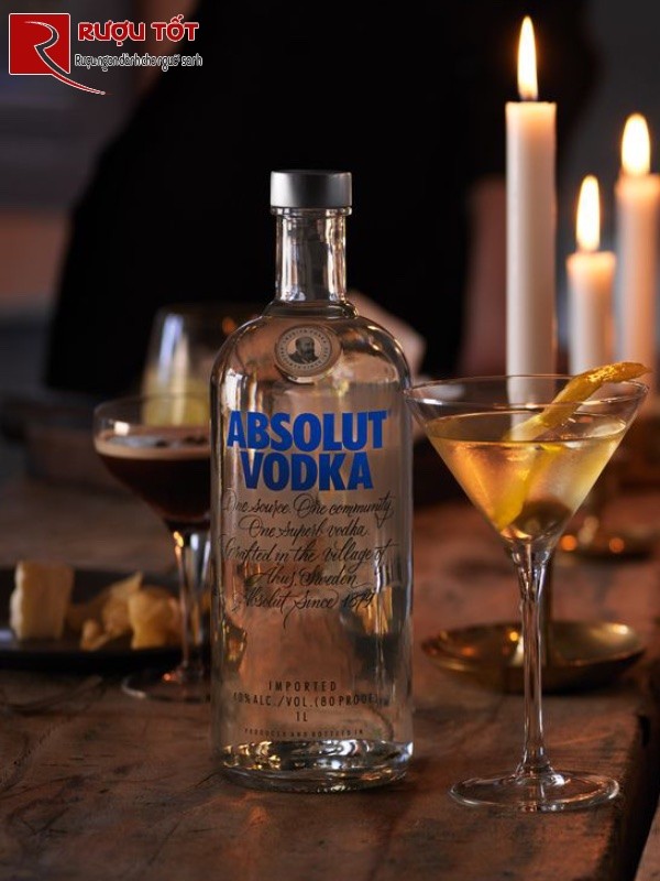 Absolut Vodka nhập khẩu chính hãng