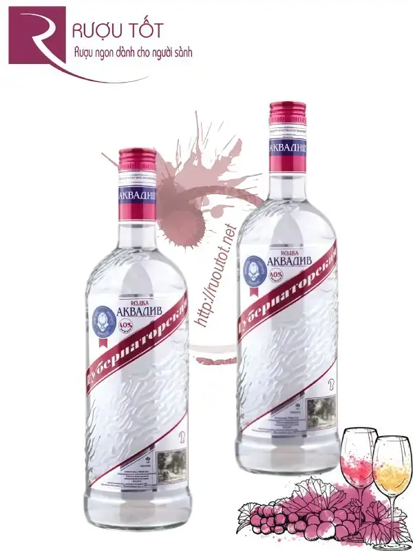 Rượu Vodka Boaka 40% 1L