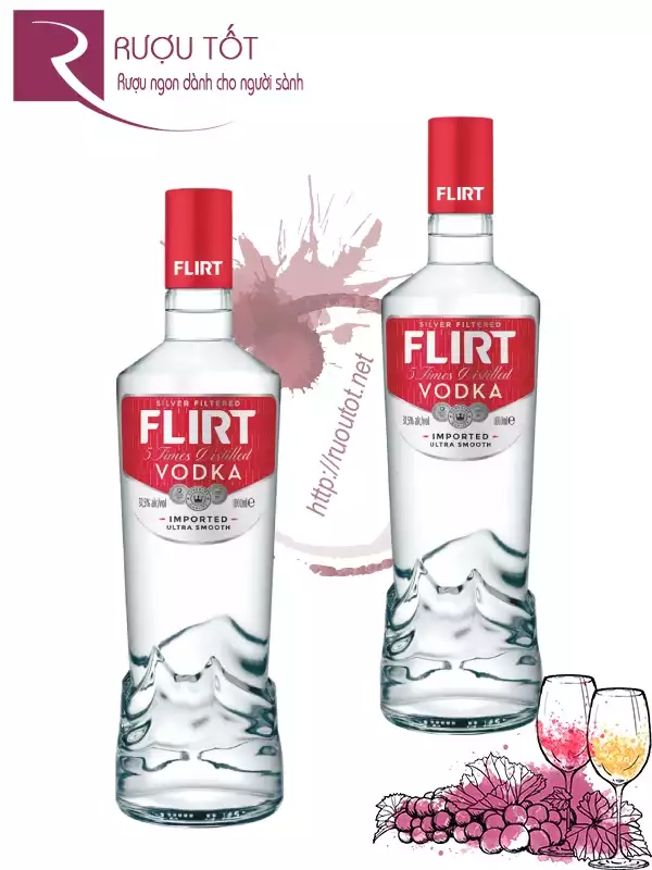 Rượu Flirt Vodka 1L