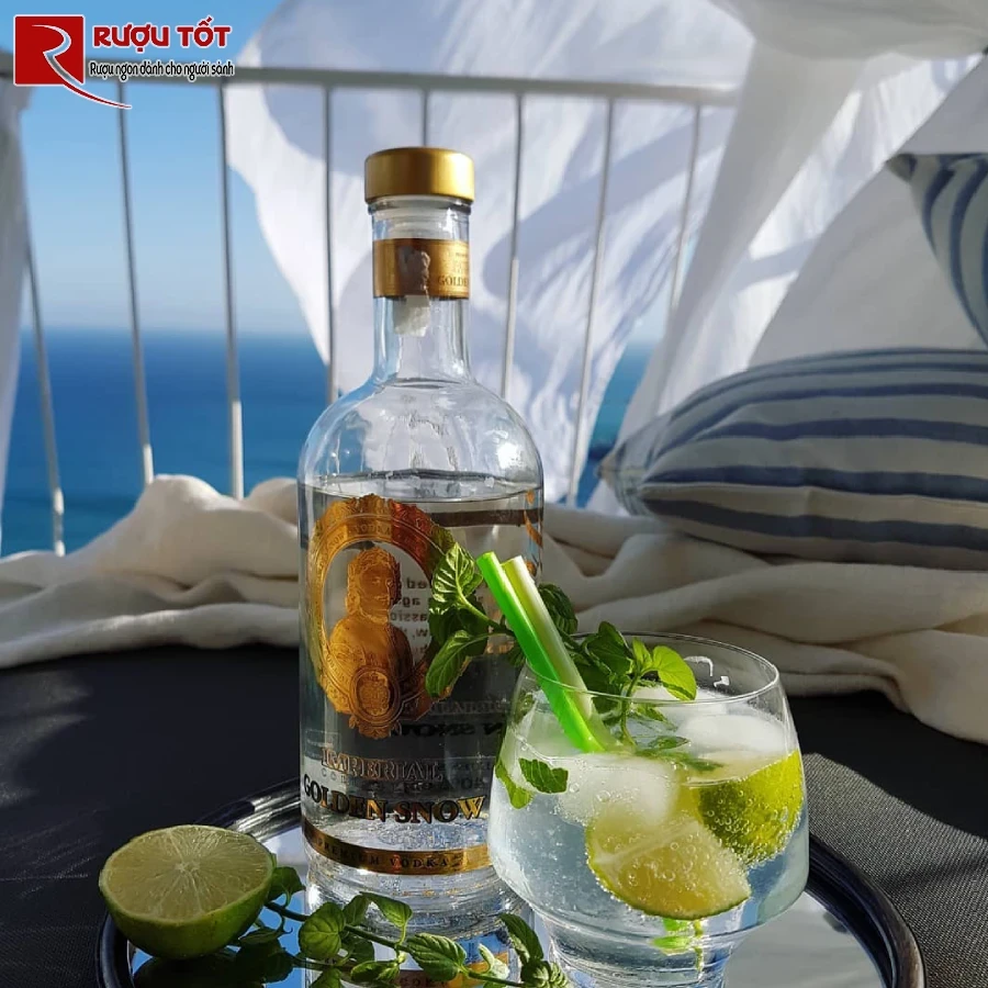 gia ruou vodka golden snow