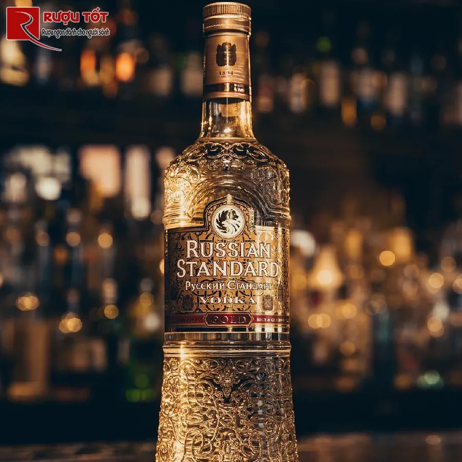 gia vodka standard gold chinh hang