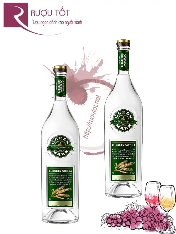 Rượu Green Mark Vodka 700ml