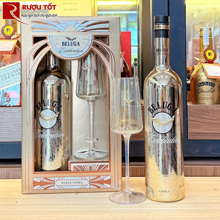 Hộp quà rượu Beluga Celebration