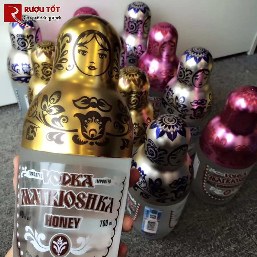 Matrioshka vodka Nga