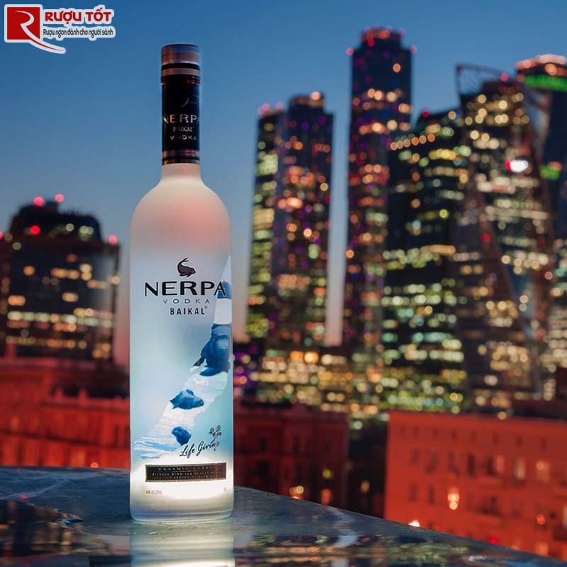 Rượu Nerpa Baikal Vodka Chính Hãng - Giá Sale Sâu - Freeship