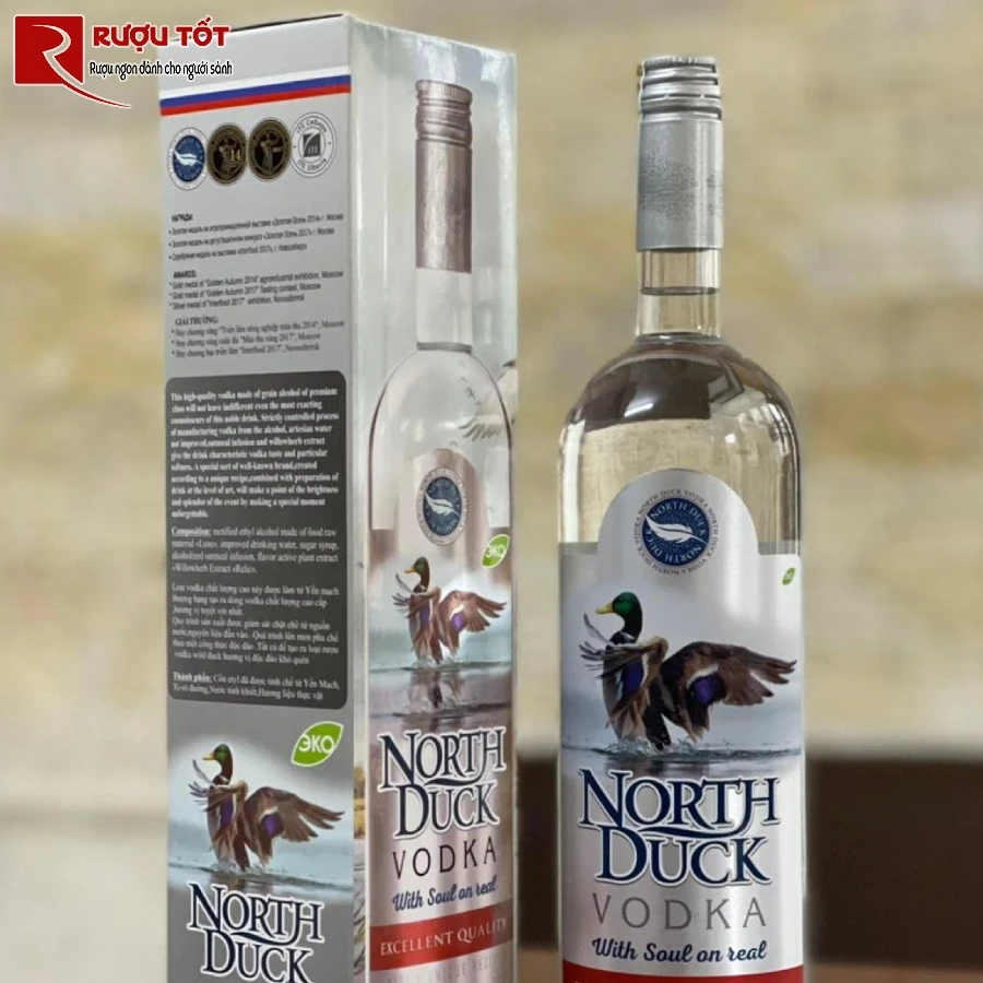 north duck vodka chinh hang