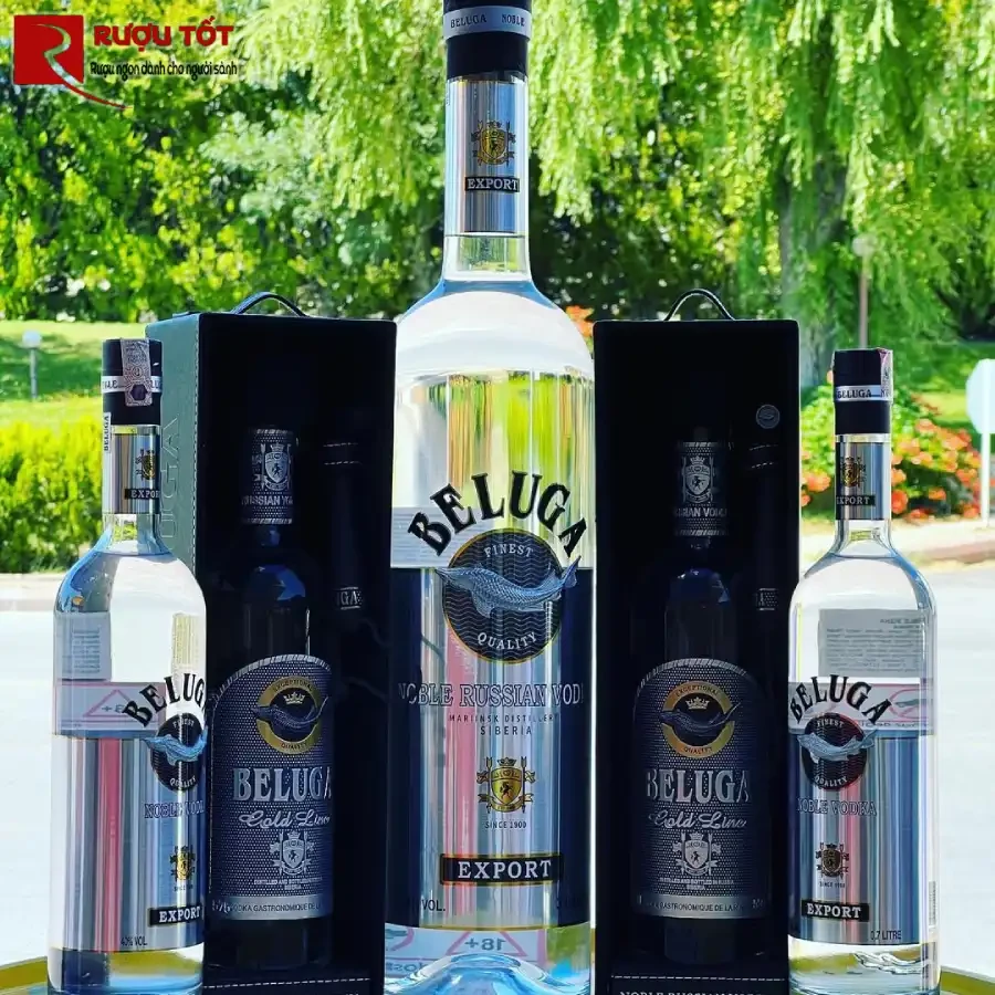 rượu beluga giá bao nhiêu