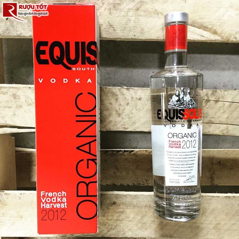 Rượu Equissolis Organic Vodka 1l