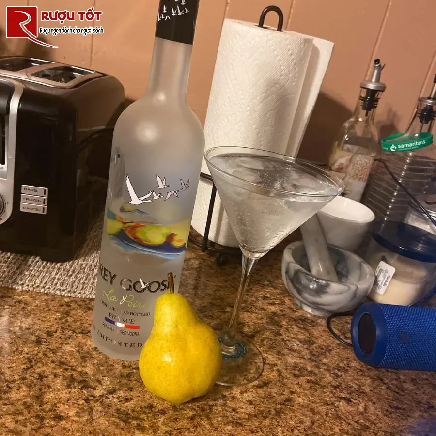 ruou grey goose la poire vodka