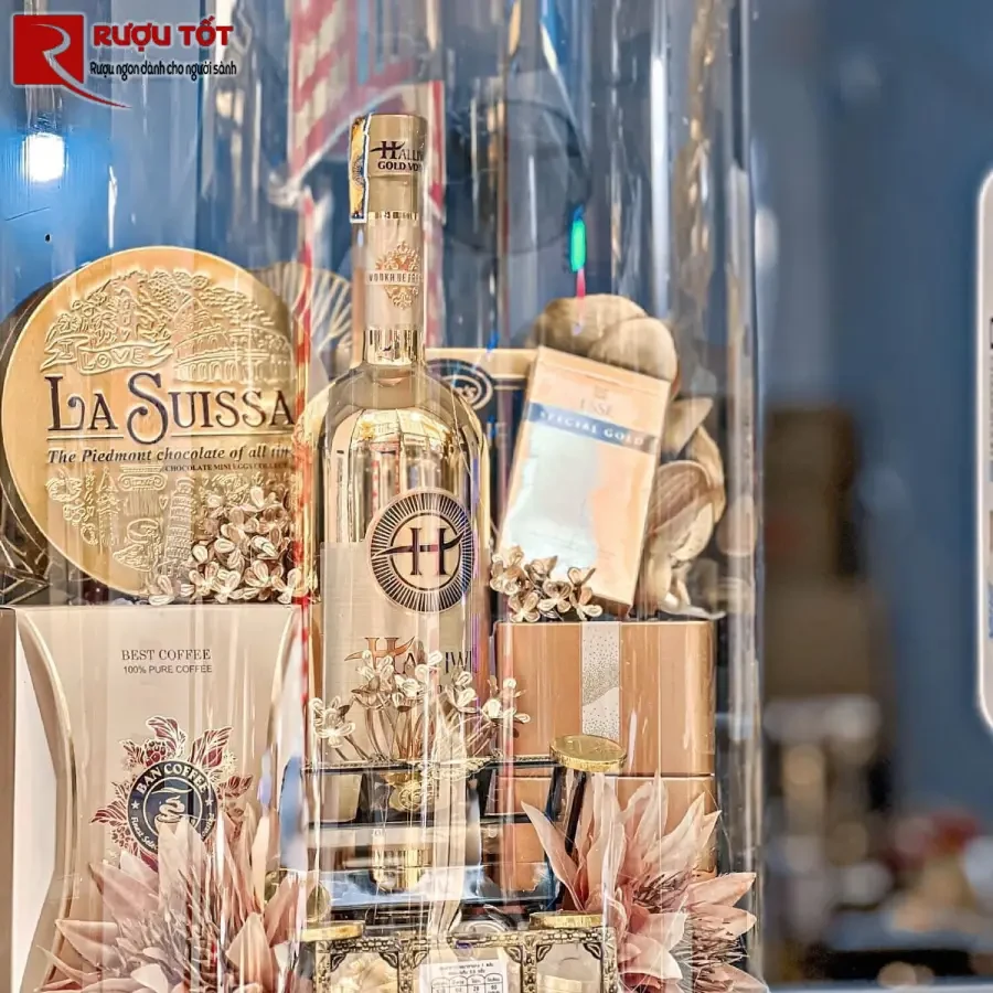 rượu halliwis luxury vodka