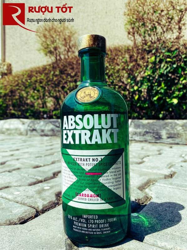 Rượu Vodka Absolut Extrakt chính hãng