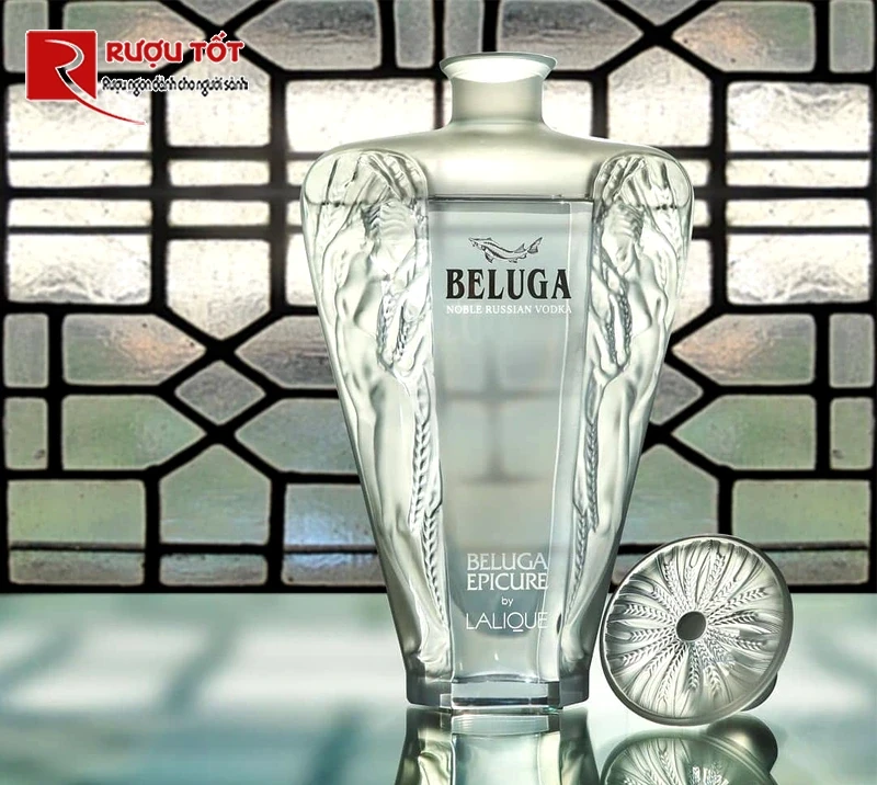Rượu Vodka Beluga Epicure Lalique Decanter