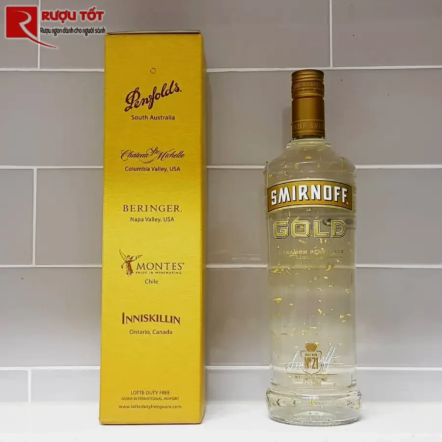 smirnoff gold
