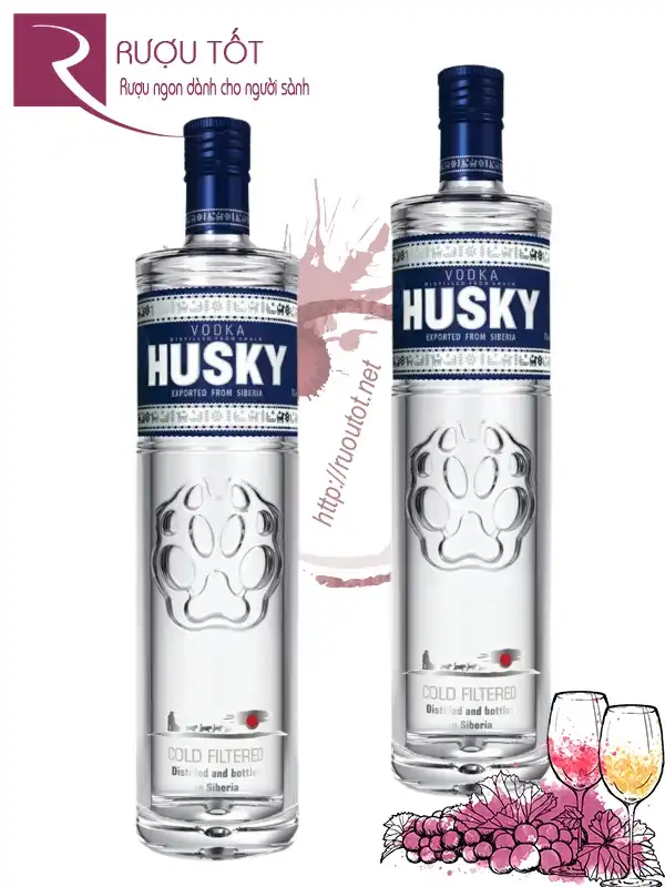 Vodka Husky 750ml
