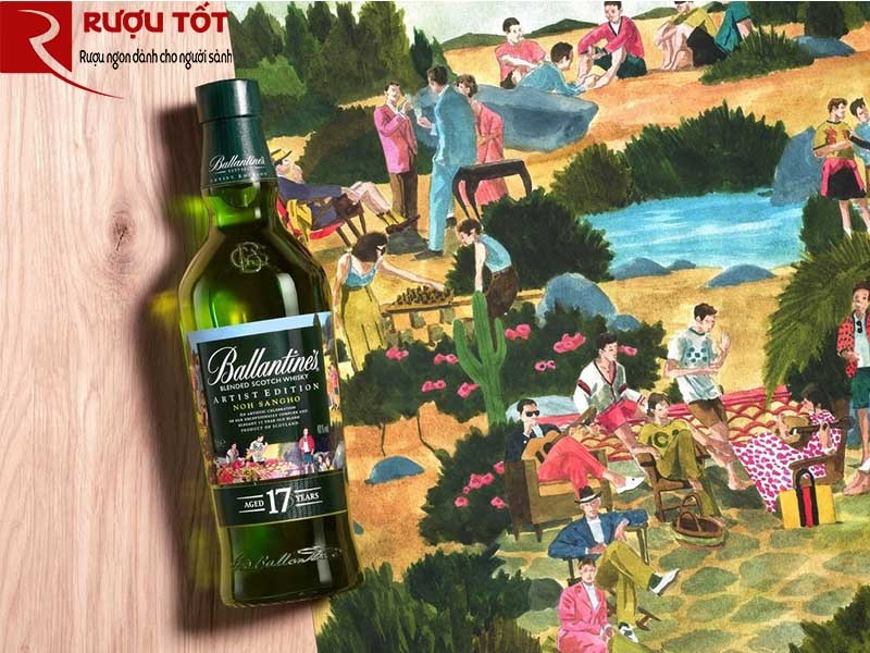 Ballantines 17 artist edition nhập khẩu
