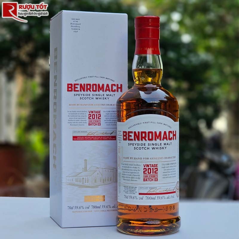 Benromach 2012 Cask Strength Batch 3