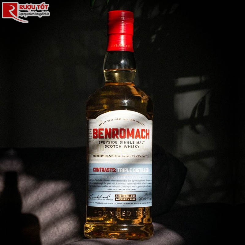 Benromach Contrasts Triple Distilled