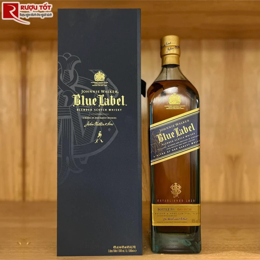 các loại rượu Blue Label 1l