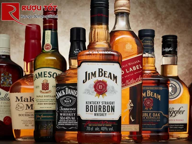 Bourbon Whisky nhập khẩu chính hãng giá tốt