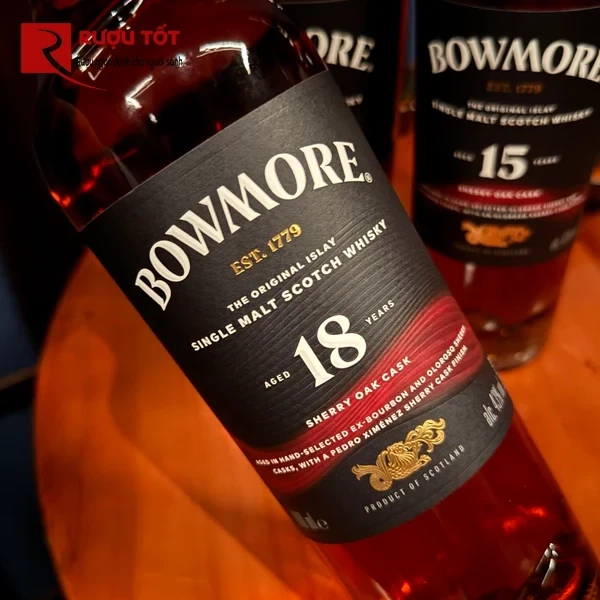 bowmore 18 sherry oak