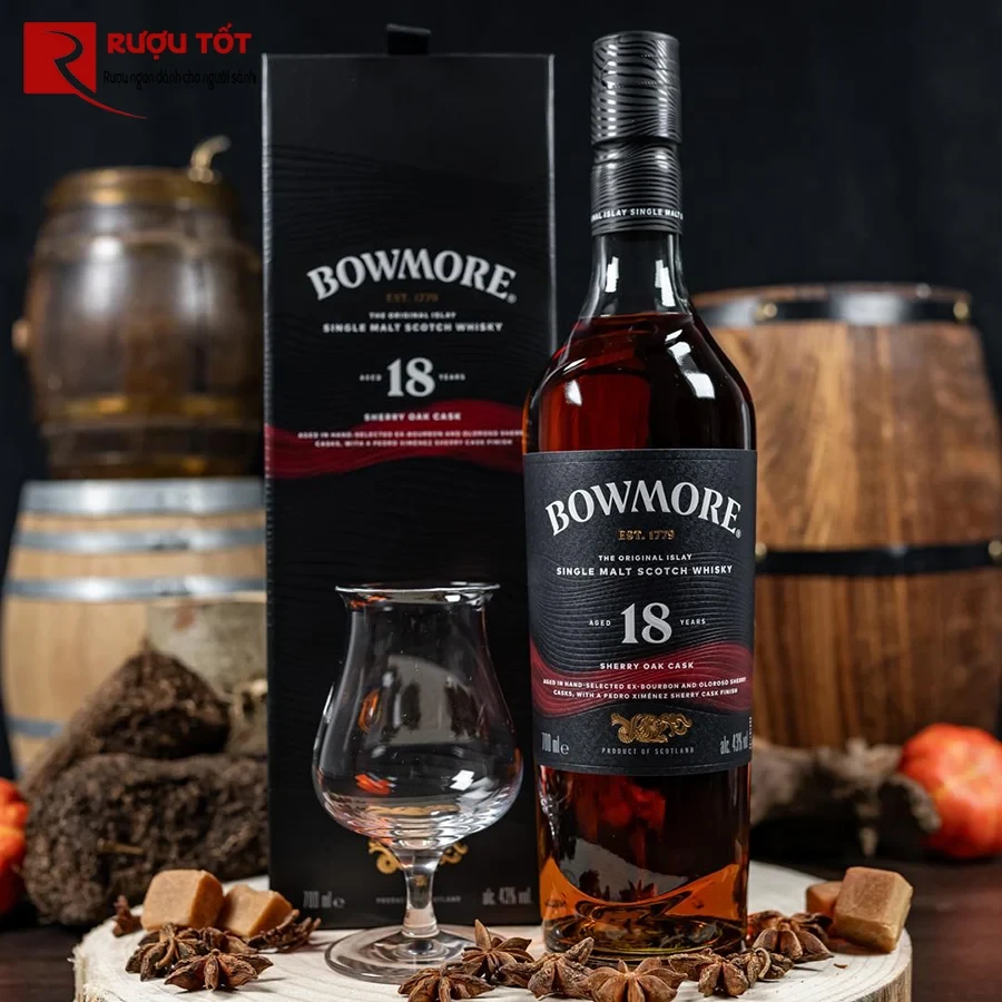 bowmore 18 sherry