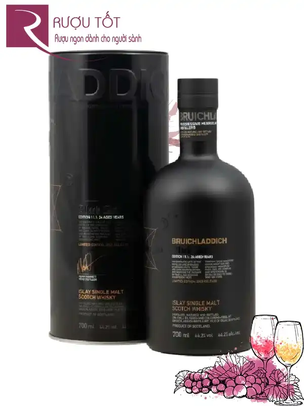 Rượu Bruichladdich Black Art Edition 11.1