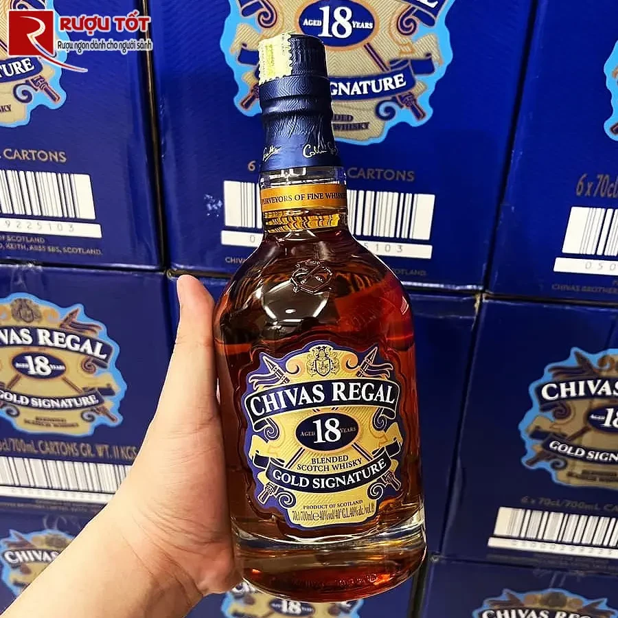 chivas 18 gold hang xach tay chinh hang