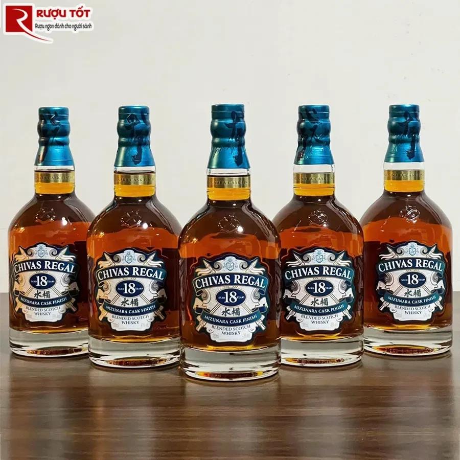 Chivas Regal 18 Mizunara