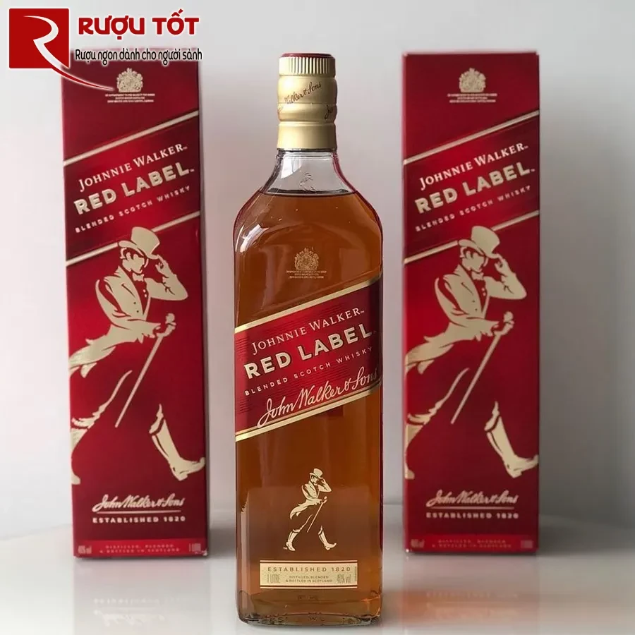 giá rượu red label 1 lít