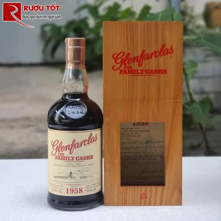 glenfarclas 1958 family cask