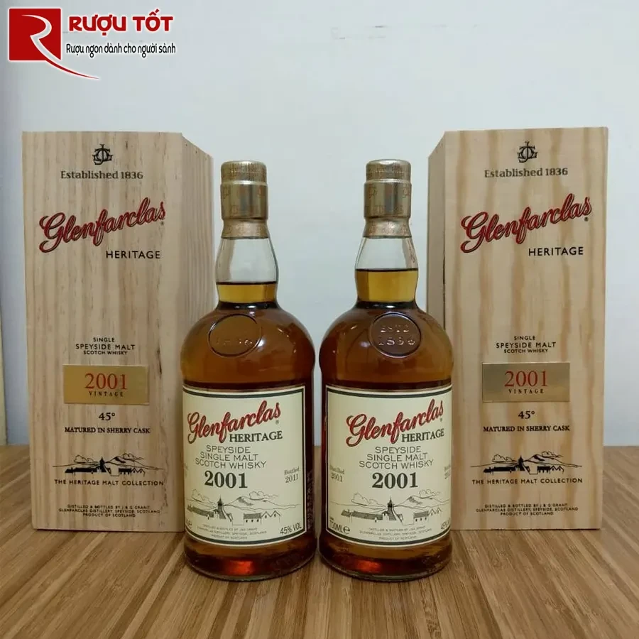 glenfarclas 2001 heritage