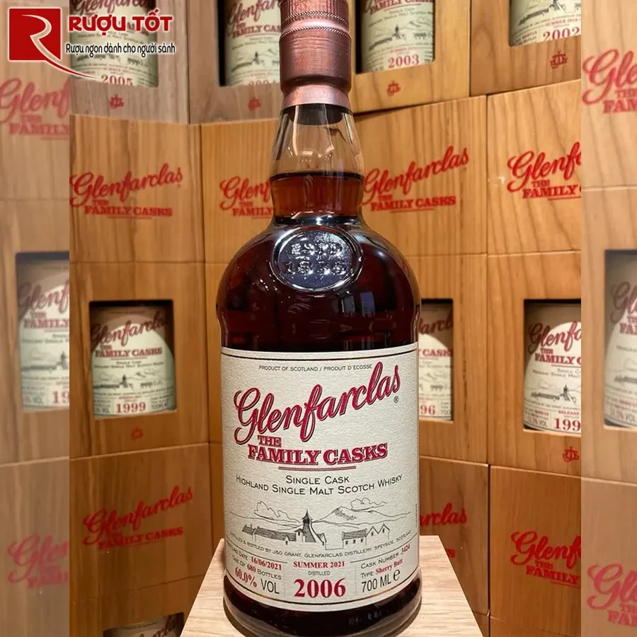 glenfarclas 2006 family casks