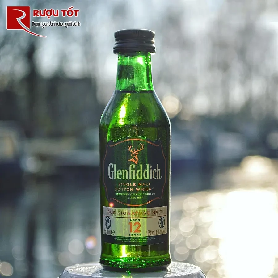 glenfiddich 12 mini 50ml
