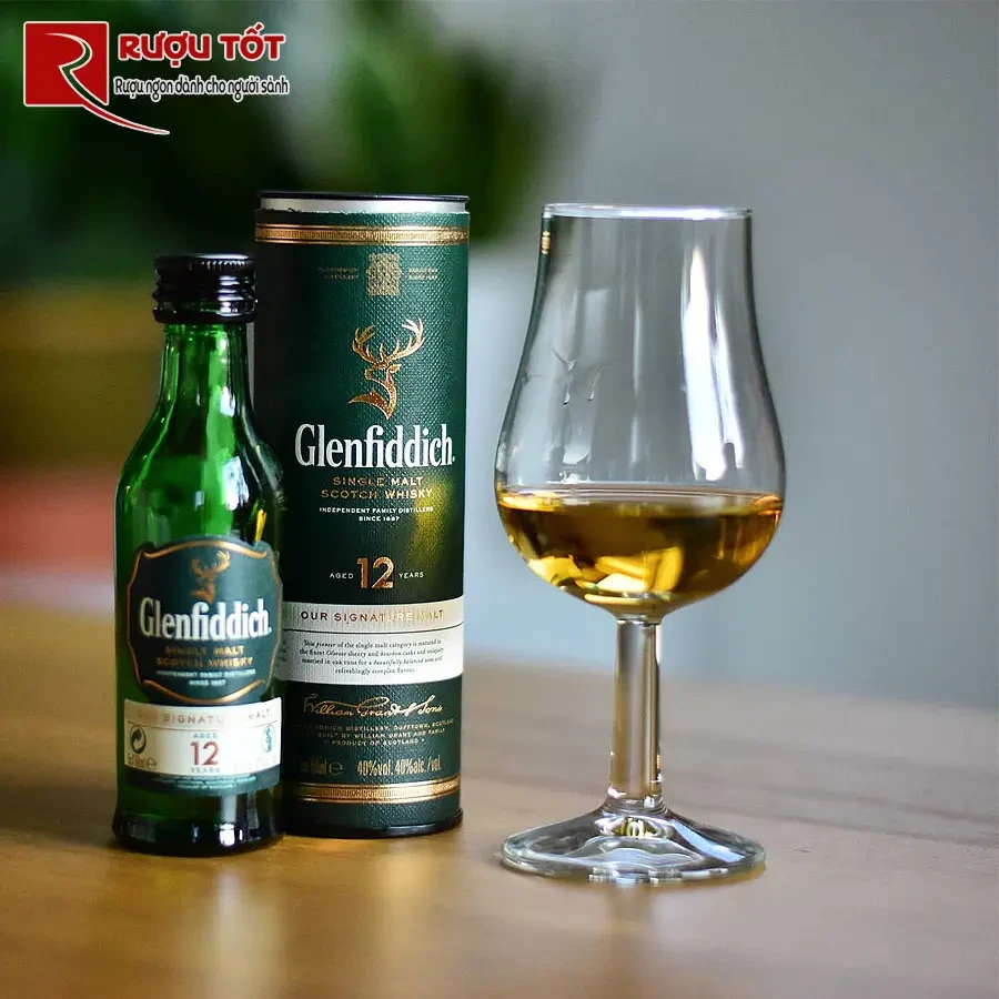 glenfiddich 12 mini 5cl