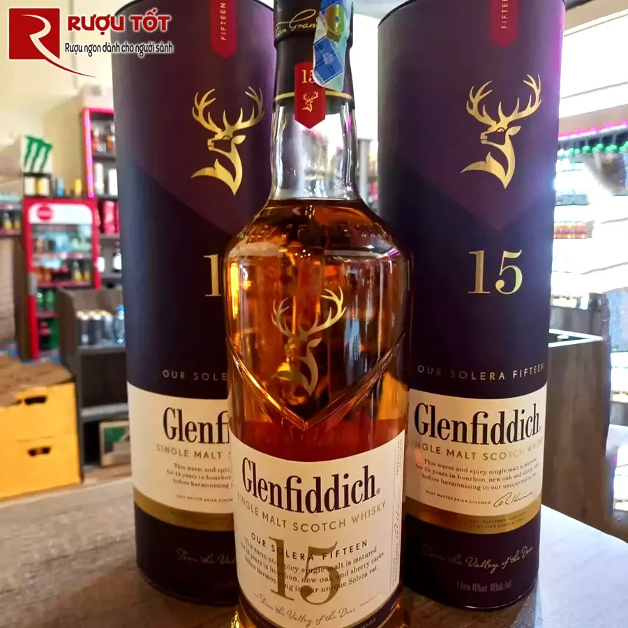 glenfiddich 15 1l