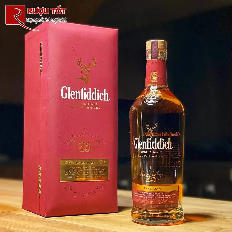 glenfiddich 25 rare oak