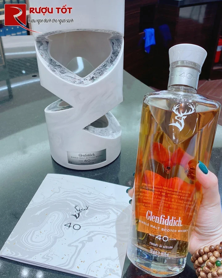 glenfiddich 40 cumulative time