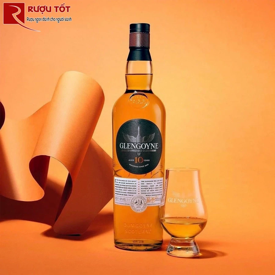 Glengoyne 10 Bản hộp quà Tết