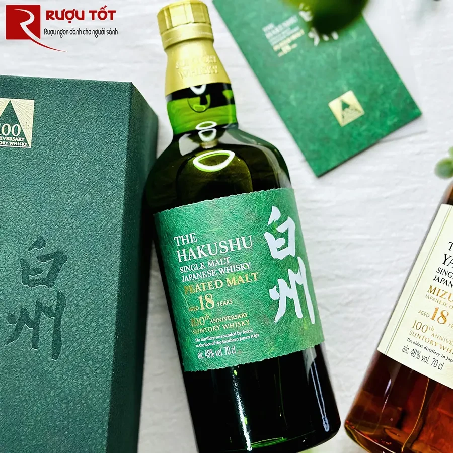 hakushu 18 peated 100th anniversary